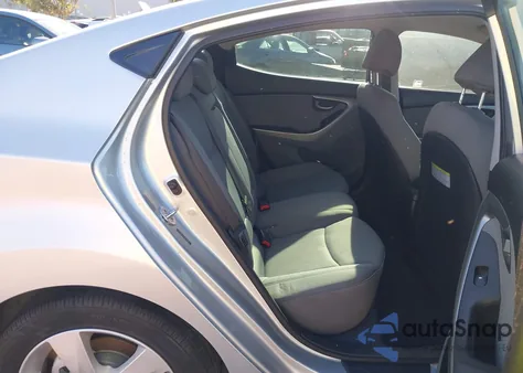 2013 Hyundai Elantra Gls из США, поврежденный, VIN 5NPDH4AEXDH290770